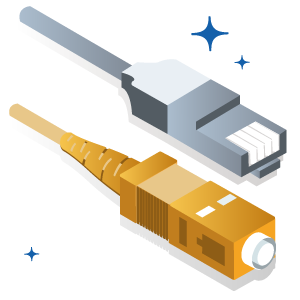 cables adsl fibre