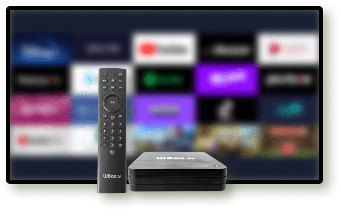 WiBox.tv avec télécommande