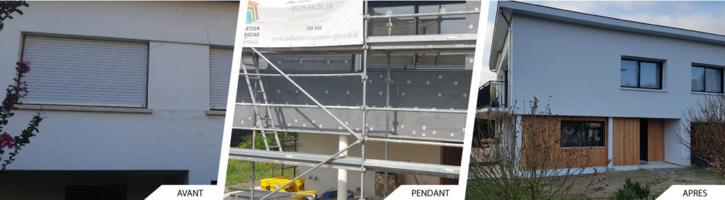 Bardage de façade bois vertical