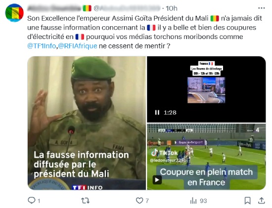 Rumeurs de coupure d'électricité en France sur les réseaux sociaux