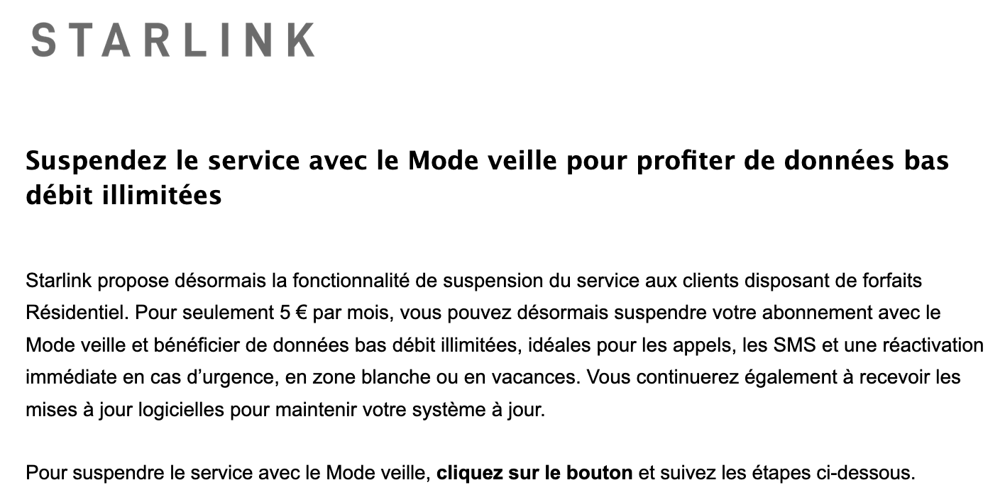 starlink pause