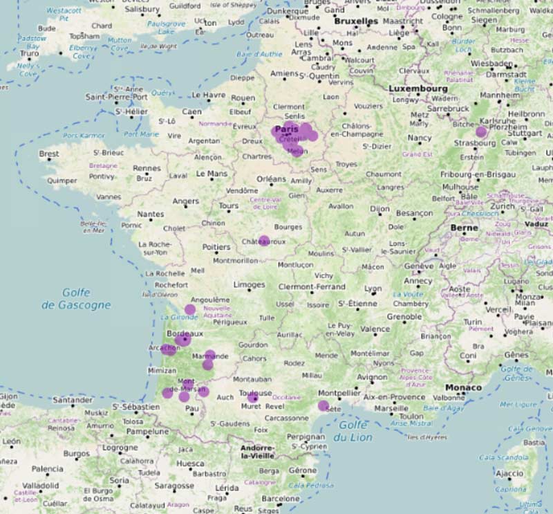 Installations geothermie profonde en France