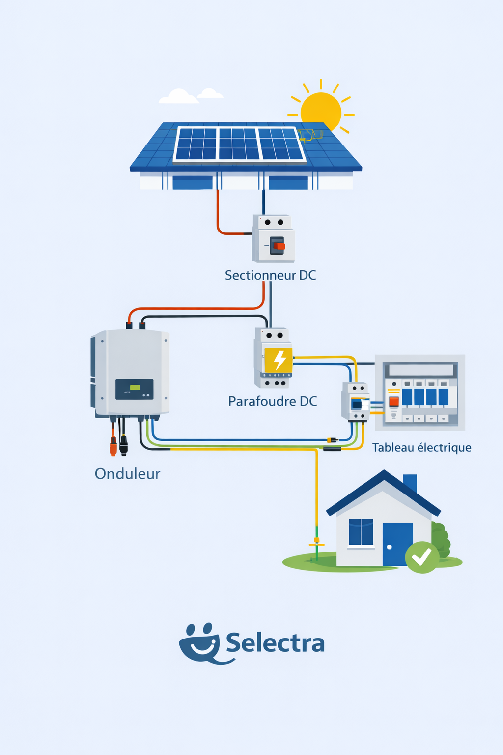 branchement-panneau-solaire