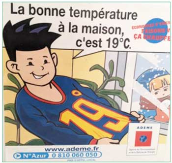 Extrait campagne publicitaire Ademe 19 degrés