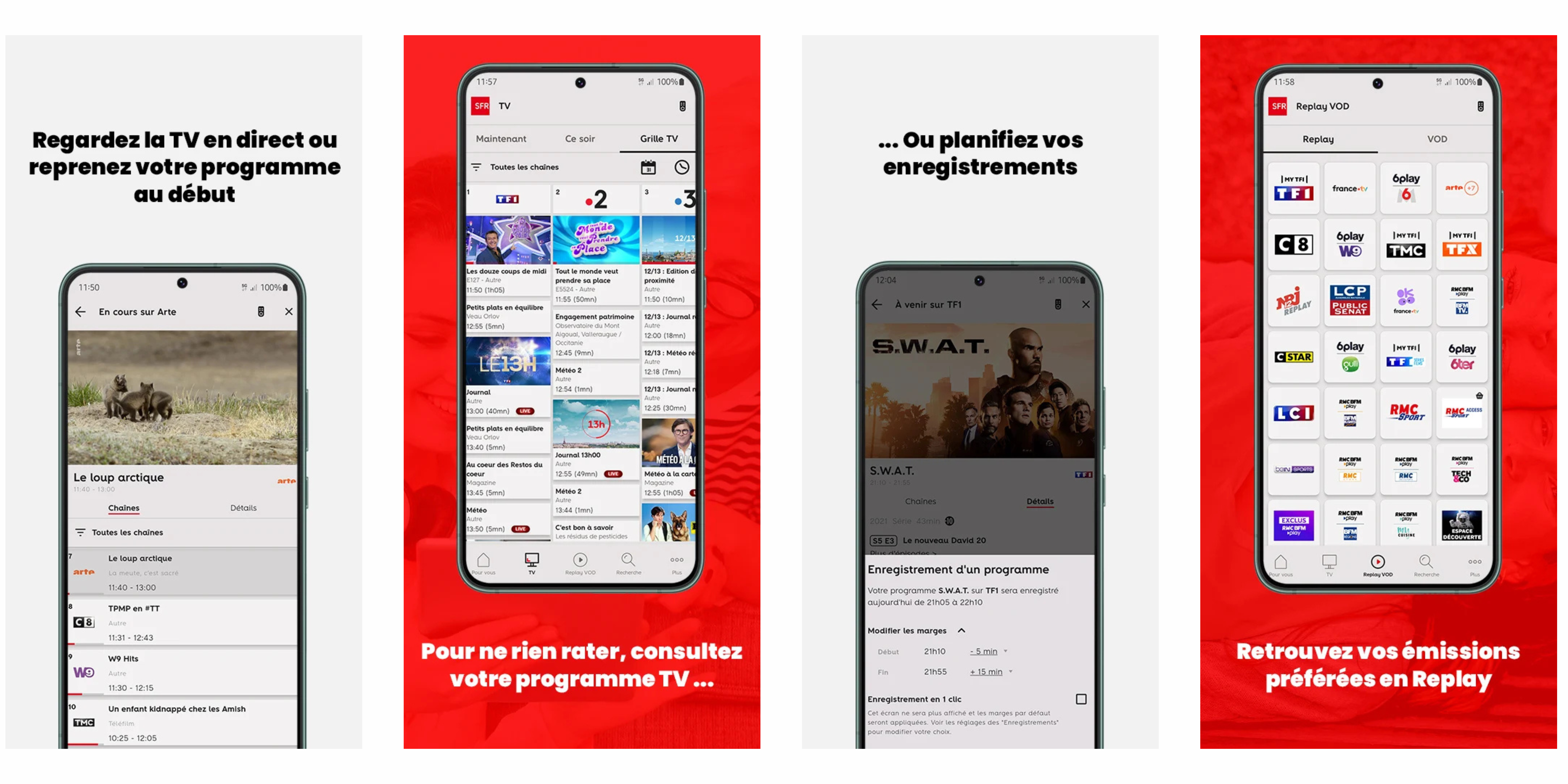 Application SFR TV