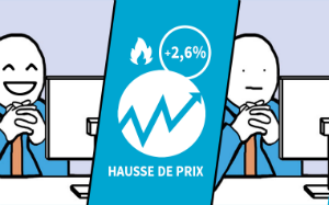 Hausse prix avant-après