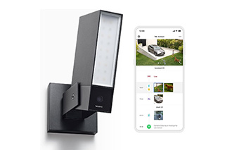 Caméra extérieure Netatmo éclairage
