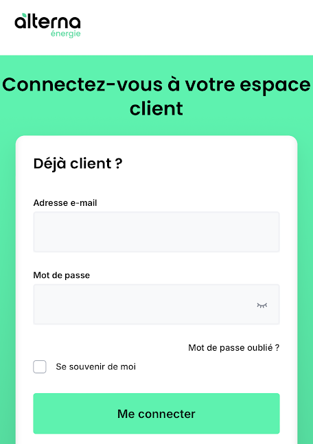 résiliation espace client Alterna
