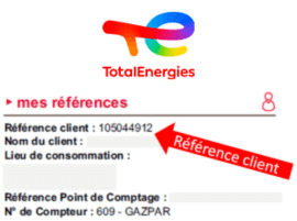 facture TotalEnergies