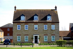 maison en briques de style anglais