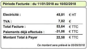 paiement Mint Energie