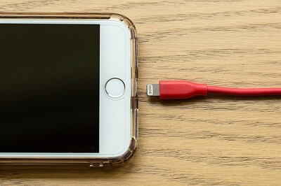 recharge batterie iphone