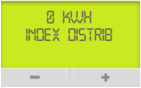 Ecran Linky affichage KWH Index distrib