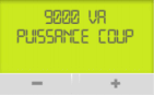 Ecran Linky affichage VA Puissance coupure