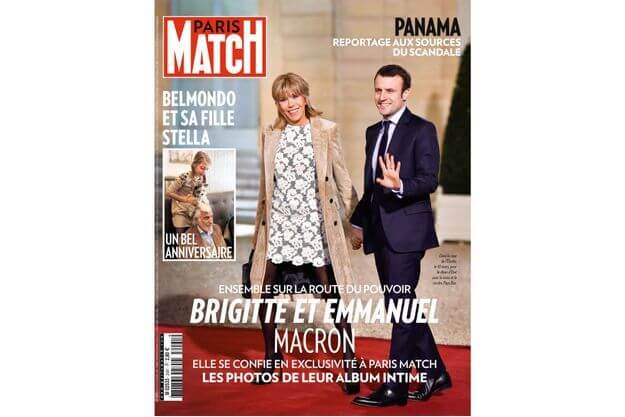 Une couverture du magazine Paris Match