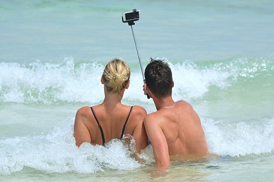 Selfie plage