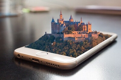 smartphone château