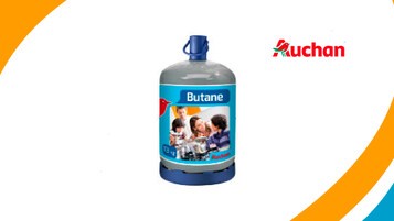 bouteille de gaz butane auchan