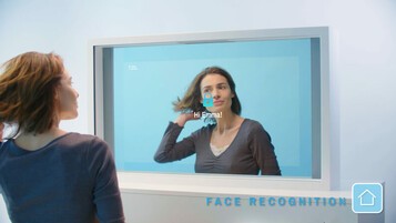 Miroir connecté