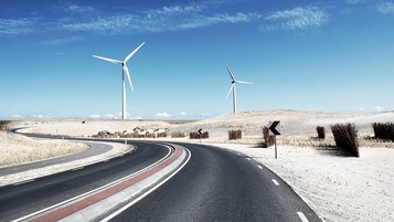 route éolienne