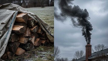 Bois de chauffage : l'erreur que nous faisons tous en le stockant (et qui peut provoquer un feu de cheminée)