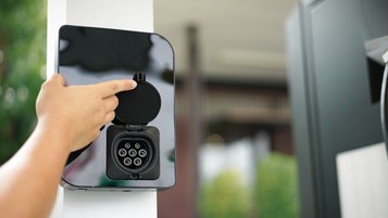 Borne de recharge pour véhicule électrique