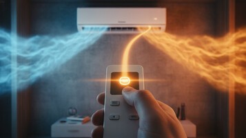 Ce bouton sur la télécommande transforme ma clim en chauffage ultra économique, consommant 40% de moins qu'un radiateur