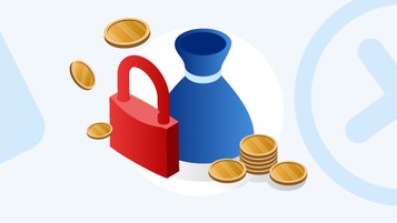 Compte bancaire bloqué