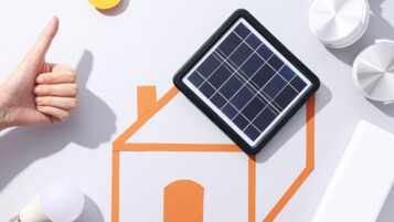Maison batterie solaire