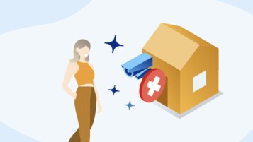 Guide surveillance camera