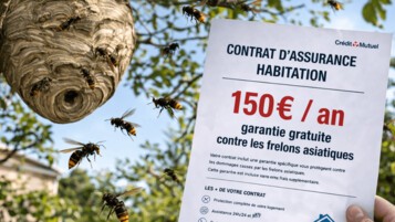 Frelons asiatiques : cette nouvelle garantie "gratuite" peut vous faire économiser 150€ par an