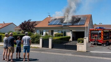 « Nous avons tout perdu » : pourquoi les incendies de panneaux solaires se multiplient en France