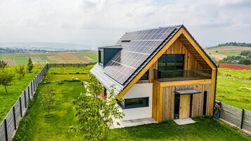 Maison écologique et autonome en énergie