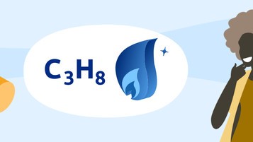 Les usages, les propriétés, l'histoire et les fournisseurs de propane en citerne et en bouteilles.