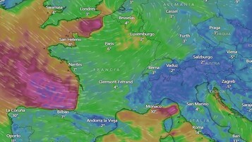 Suivi de la tempête Goretti : découvrez la carte en direct des rafales de Goretti sur votre commune