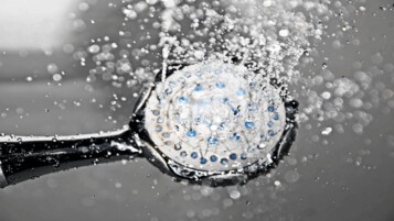 photo d'un pommeau de douche