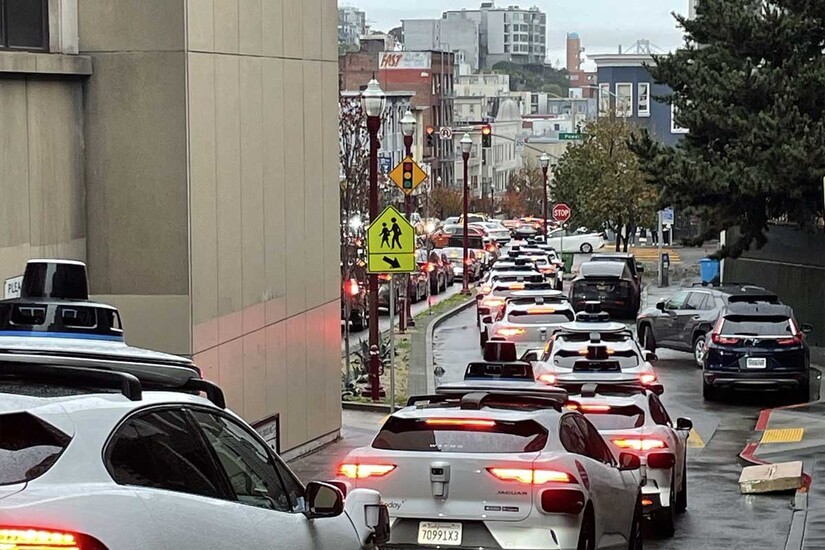 Une panne d’électricité à San Francisco met KO les voitures les plus intelligentes du monde (et bloque la ville)