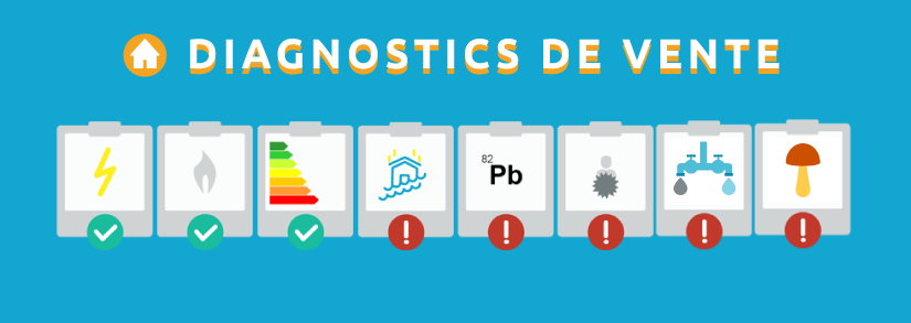 diagnostics techniques immobilier pour la vente
