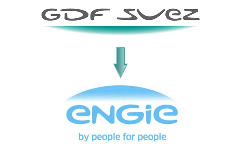 Logo GDF Suez et Engie