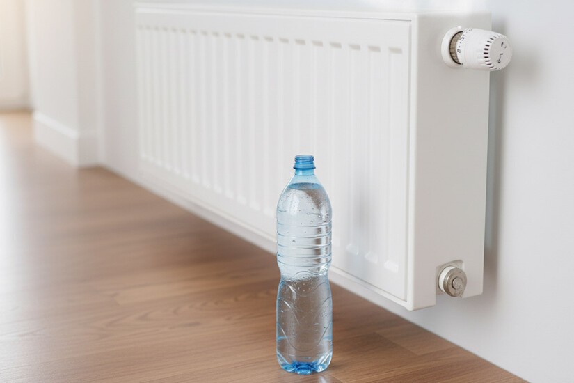 Arrivée du froid : l'astuce de la bouteille d'eau pour chauffer plus en dépensant moins