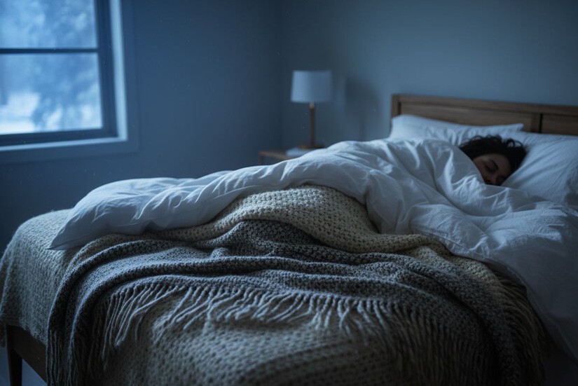 Vous avez froid dans votre chambre la nuit ? L'astuce géniale pour gagner 3ºC (même avec le chauffage éteint)