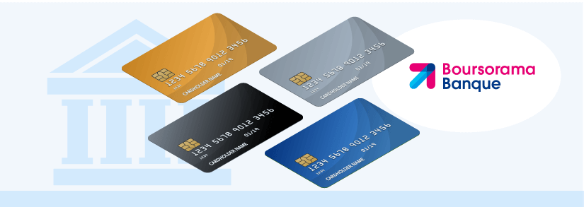 Cartes bancaires Boursorama : détail des offres et tarifs Onglets principaux