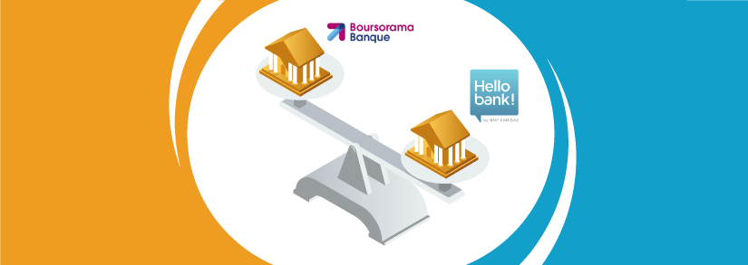 Quelle banque choisir entre Boursorama Banque et Hello Bank ?