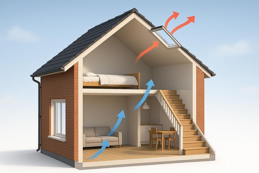 Canicule : ce schéma révèle l'astuce pour créer une ventilation 100% naturelle et gratuite
