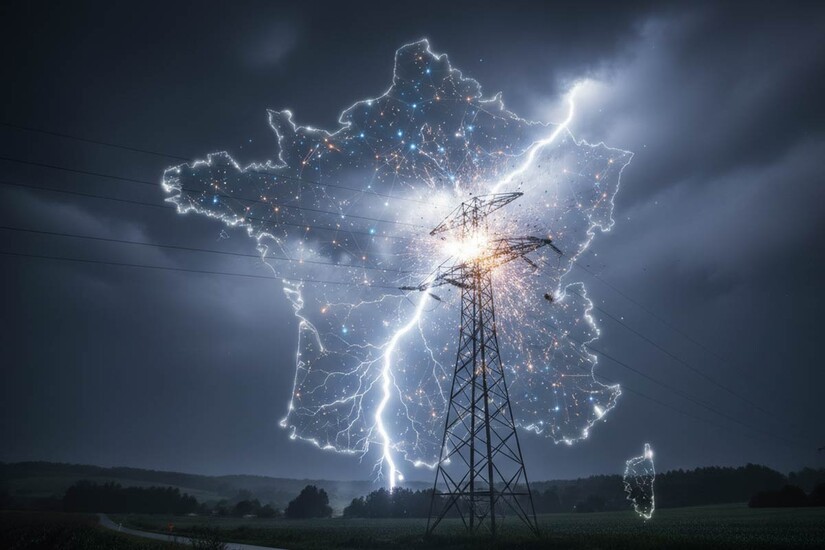 Tempête Nils : consultez la carte de France en temps réel des coupures d'électricité