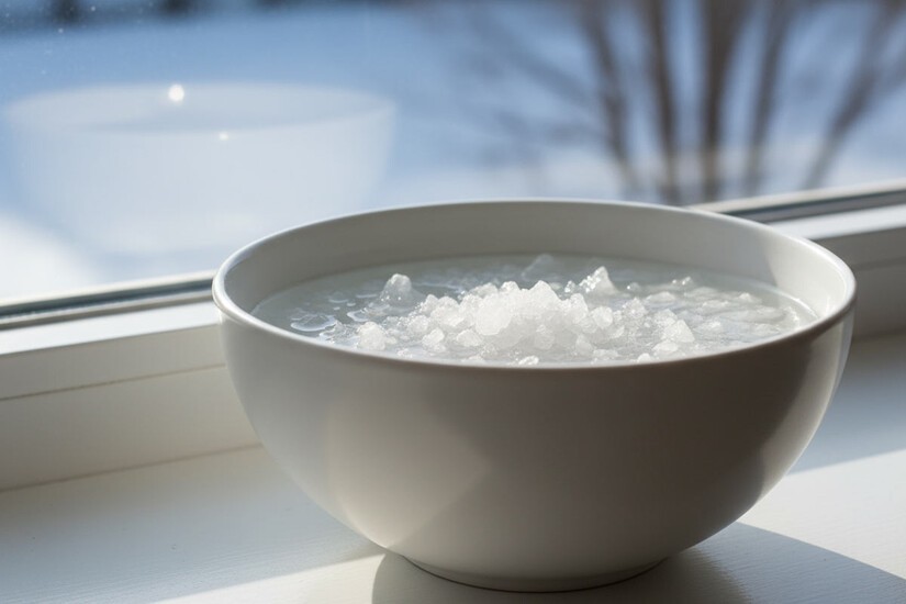 Chauffage : pourquoi tout le monde place un bol de sel à la fenêtre en ce moment ?