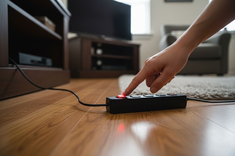 Éteindre votre TV avec la multiprise : un geste qui pourrait vous coûter cher en réparations (selon les experts)