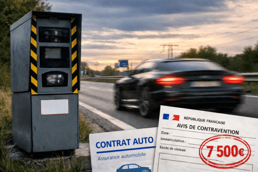 Flashé à +50 km/h ? Attention, cette nouvelle règle pourrait vous coûter jusqu'à 7 500€ !