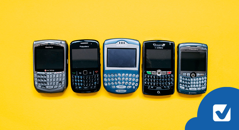 Fin des Blackberry