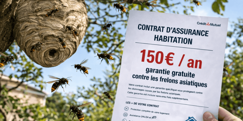 Frelons asiatiques : cette nouvelle garantie "gratuite" peut vous faire économiser 150€ par an